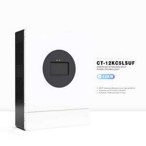 Onduleur Solaire Haute Puissance 8KW 10KW 12KW <span class=keywords><strong>Ktech</strong></span> Système Réseau Triphasé Efficacité 92% Entrée 95-275V Usage Domestique et Commercial IP54 - Product Image 6