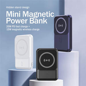 <span class=keywords><strong>Chargeur</strong></span> de batterie <span class=keywords><strong>externe</strong></span> mince personnalisable 10000mAh <span class=keywords><strong>5000mah</strong></span> charge rapide support de téléphone sans fil magnétique Powerbank Portable - Product Image 3