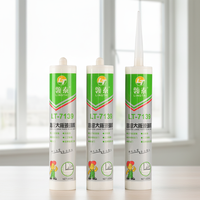 Scellant silicone acide LT-7139 haute performance, adhésif écologique pour le verre, le bois, les portes vitrées, les aquariums et la décoration