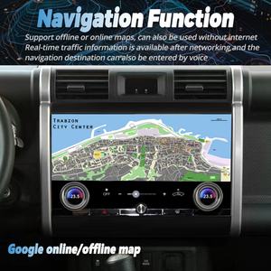 Radio con GPS para Auto, Android 14.0 2024, para TOYOTA FJ Cruiser J15 2007-2020, Unidad Principal Estéreo, Reproductor Multimedia, Carplay - Product Image 5