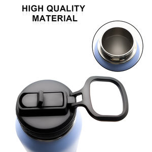 ขวดน้ำเก็บความร้อนสุญญากาศสองชั้น สแตนเลส 304  แบบมินิมอลรักษ์โลก  ขนาด 32 ออนซ์  สำหรับเล่นกีฬา  พร้อมโลโก้สั่งทำ - Product Image 5