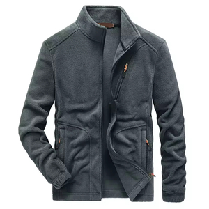 Chaqueta polar de protección <span class=keywords><strong>para</strong></span> correr de entrenamiento de invierno <span class=keywords><strong>para</strong></span> hombre, chaqueta personalizada <span class=keywords><strong>para</strong></span> deportes al aire libre, la mejor chaqueta de microfibra <span class=keywords><strong>para</strong></span> senderismo <span class=keywords><strong>para</strong></span> clima frío - Product Image 2