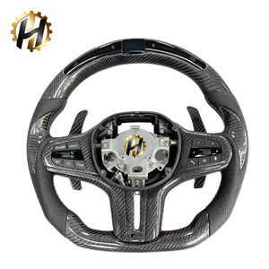 <span class=keywords><strong>Volante</strong></span> LED de Fibra de Carbono Personalizado HZ para <span class=keywords><strong>BMW</strong></span> G20 G30 G21 G22 G23 Serie 3 320i <span class=keywords><strong>325i</strong></span> 330i Modelos 2019 2020 2023 - Product Image 1
