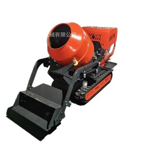 Mezcladora de Concreto Compacta sobre Orugas Naranja para Todo Terreno, Rendimiento Estable, Radio de Giro Corto - Product Image 5