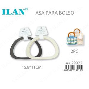 Manici per borsa Ilan 15,8x11 cm, 2 pezzi, per la creazione di borse - Product Image 3