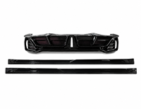 Nouveau kit carrosserie : Lame avant, jupes latérales, diffuseur arrière pour MG 2026 MG4 EV - Pièces de modification