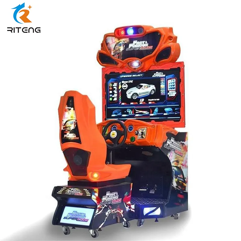 Riteng Coin Operated Outrun 42 Autorennen Arcade-Spiele Maschinen steuerung Fahren City Car Simulator Game Machine