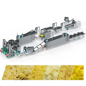 Máquina automática de proceso para hacer copos de maíz de China, copos de maíz, línea de producción de alimentos - Product Image 1