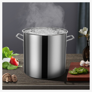 Seau à soupe multifonctionnel en acier inoxydable 6L-40L avec couvercle Seau à soupe commercial en métal pour la cuisson au buffet - Product Image 6