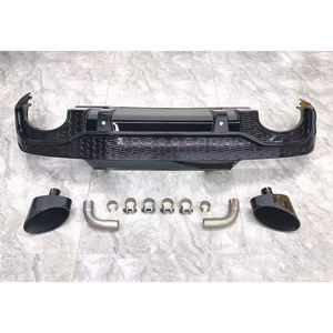 Kit carrosserie <span class=keywords><strong>Sportback</strong></span> Diffuseur pare-chocs arrière avec gorge arrière pour <span class=keywords><strong>Audi</strong></span> <span class=keywords><strong>Q5</strong></span> SQ5 à RSQ5 2021-2024 - Product Image 2