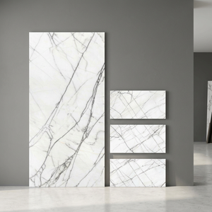 Vistaar First Select Marble Grain Porcelain Tiles 600x1200mm Polished Floor Wall Design Tiles - Product Image 4