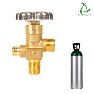 Valvola per bombola di gas CGA540 in ottone ad alta pressione per valvola di bombola di ossigeno in acciaio e lega di alluminio - Product Image 5