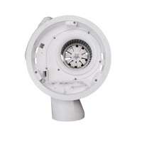 Ventilador de Techo Moderno y Silencioso para Baño con Luz LED, Uso Doméstico, Impermeable, Fácil Instalación, Personalización OEM Disponible