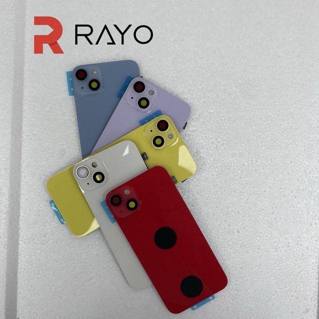 OEM Replacement for iPhone 14/15/16 14/15/16plus 14/15/16 Pro Max 14/15/16 Pro Max and 16e Bar Design Back Glass Plate with NFC