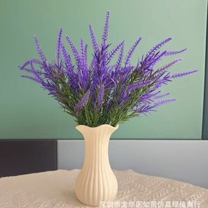 Bouquet de lavande artificielle Ruyin, violet, 10cm-30cm, fleurs en plastique pour décorations intérieures et extérieures - Product Image 5