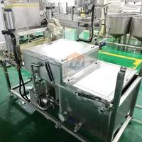 Nettoyeur automatique commercial de Yuba de caillé de haricot de machine à laver de tissu de peau de Tofu pour des machines de traitement de haricot de ligne de feuille de Tofu