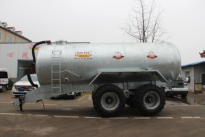Camion-citerne à boues de 6/8/10/12/18/20/32 mètres cubes, tracté par un tracteur, épandeur de fumier liquide avec pompe à vide italienne - Product Image 4