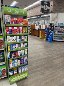 Tùy chỉnh siêu thị bán lẻ PVC hiển thị đứng có thể gập lại và véc ni hoàn thành Andy Board hiển thị rackfor điện thoại di động phụ kiện - Product Image 6