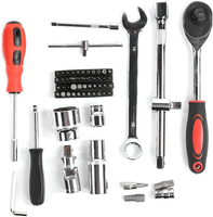 Easyway Vente en gros Jeu de clés à cliquet Jeu de douilles Kits d'outils Outil à douilles pour mécanicien pour usage quotidien ou réparation