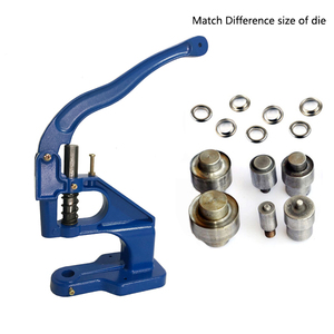 Máquina Perforadora Manual de Aluminio Moderna con Ojales y Broches, Técnica de Plateado Ecológica - Product Image 2