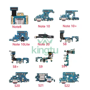 ที่ชาร์จ USB แท่นเชื่อมต่อพอร์ตการชาร์จ,สายริบบิ้นยืดหยุ่นสายเคเบิลเปลี่ยนบอร์ด PCB ใช้ได้กับ Samsung Galaxy A01 A02 A10 A20