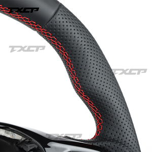 Volant en fibre de carbone personnalisé adapté à <span class=keywords><strong>Ford</strong></span> Transit C-MAX Kuga St V348 Tourneo Mk8 2018 2019 2023 <span class=keywords><strong>2021</strong></span> 2022 - Product Image 6