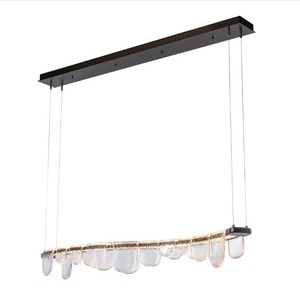 Lustre rétro <span class=keywords><strong>Corniche</strong></span> à 4 lumières en cuivre avec abat-jour en tissu, éclairage intérieur, décoration pour salon et salle à manger - Product Image 3