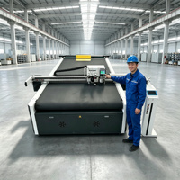 Hocheffiziente Automatische Karton-Wellpappe-Bogen-Grafikschneidemaschine Plotter CNC Digital-Schneidemaschine