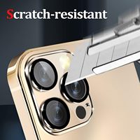 15 pro max caméra lentille protection étui de téléphone portable pour iPhone 14 13 12 11ultra Pro Max 2.5D verre trempé protecteur d'écran