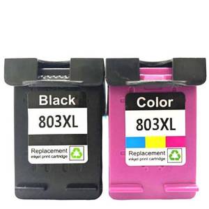 Cartouches d'<span class=keywords><strong>encre</strong></span> Infaste 803 XL <span class=keywords><strong>pour</strong></span> <span class=keywords><strong>imprimante</strong></span> <span class=keywords><strong>Hp</strong></span> <span class=keywords><strong>Deskjet</strong></span> <span class=keywords><strong>2620</strong></span> 2621 2622 2623 2624 2625 2628 2630 2632 2633 2634 2655 3720 - Product Image 1