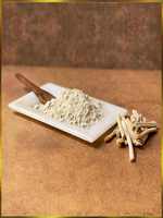 Poudre de racine de Shatavari de qualité alimentaire en gros, extrait naturel de plantes par solvant professionnel, en pot de verre Mason