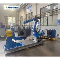 Nueva Fábrica Admite Personalización, Robot de Soldadura MIG con Viga en H, Estación de Trabajo Robótica de Soldadura Industrial