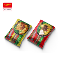 Produit d'usine chinoise, nouilles instantanées Halal au poulet, marque privée, 65g