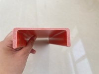 Profil de canal en fibre de verre C haute résistance/canal frp pour échelles d'escaliers/formes structurelles en fibre de verre