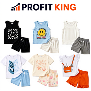 Lote de Liquidación al por Mayor de Ropa de Verano para Niños, Conjuntos de Boutique para Niños, Modelo Chino 2026.4 - Product Image 1