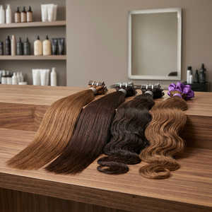 Extensiones de Cabello Humano Remy Indio a Granel, Doble Trama, Puntas Completas, Color Natural, Cabello Virgen Sin Procesar - Product Image 2