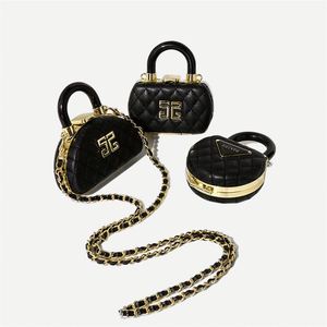 New Miniature <b>Small</b> Incense Wind Rhombus Chain Magenta with Mirror Makeup Coin Purse Coin <b>Wallet</b> <b>Small</b> Purse - Product Image 1