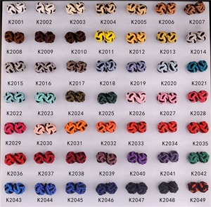Mancuernillas <span class=keywords><strong>de</strong></span> Cuerda Elástica <span class=keywords><strong>con</strong></span> Nudo Trenzado para el Día del Padre, Disponibles en Textiles y Artesanías - Product Image 3