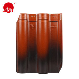 डबल रंग घुटा हुआ मिट्टी की छत टाइल्स - Product Image 2