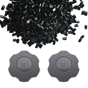 Componente de mango de hierro, escudo térmico de ABS modificado contra impactos, negro - Product Image 1