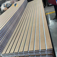 Factory Wholesale Eco-friendly Akupanel Oka Integrated Interior Sound Absorbing MDF Acoustic Wooden <strong>Grill</strong> Wall Ceiling Panels