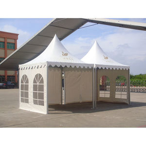 Tenda da 3x3m per festa nuziale all'aperto a baldacchino con struttura in <span class=keywords><strong>ferro</strong></span> 6x6m con parete di <span class=keywords><strong>vetro</strong></span> per fiere ed eventi - Product Image 1