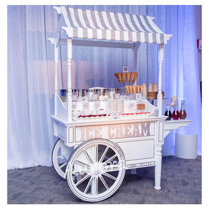 Équipement de location de fête chariot à desserts Trailersnack chariot à desserts avec roues - Product Image 5