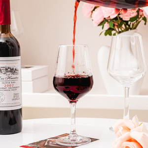Copas de Vino Transparentes de Plástico <span class=keywords><strong>PC</strong></span> Irrompible, Copas de Pie Alto <span class=keywords><strong>para</strong></span> Fiestas, Picnics al Aire Libre, Bares y Restaurantes, Venta al Por Mayor - Product Image 3