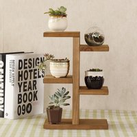 Présentoir en bois, étagère, support de Pot de fleur, support de jardinière succulente
