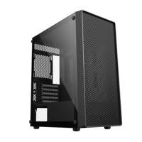 Ventilateurs RVB Boîtier d'ordinateur de jeu Micro ATX noir avec USB3.0 Ventilateur arrière de 120mm Conception de flux d'air ventilé pour ITX & MATX