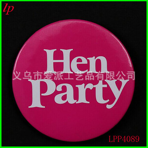 Love <b>Party</b> <b>Hen</b> Night <b>Party</b> Badges Set Of Seven Nickel Free Personalized <b>Gift</b> LPP4092 - Product Image 2