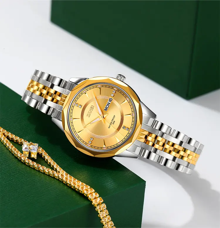 Skmei watch 9264 orologi da polso da donna orologi al quarzo di lusso bellissimi relojes hombr al por mayor per orologio da polso da donna