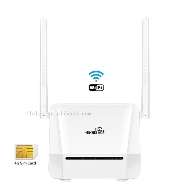 Cheap 4G LTE Router 300mbps Wireless Router 3000mAh Battery Sim Card Home Router