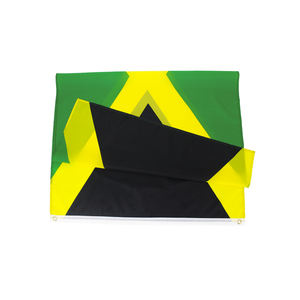 1 шт., готовые к отправке 3x5 футов 90x150 см JM Jamaican Jamaica <span class=keywords><strong>Flag</strong></span> - Product Image 2